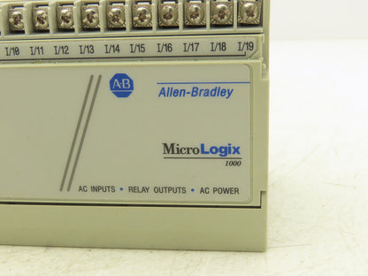 Allen Bradley 1761-L32AWA MicroLogix 1000 PLC Controller 100-240VAC Series E