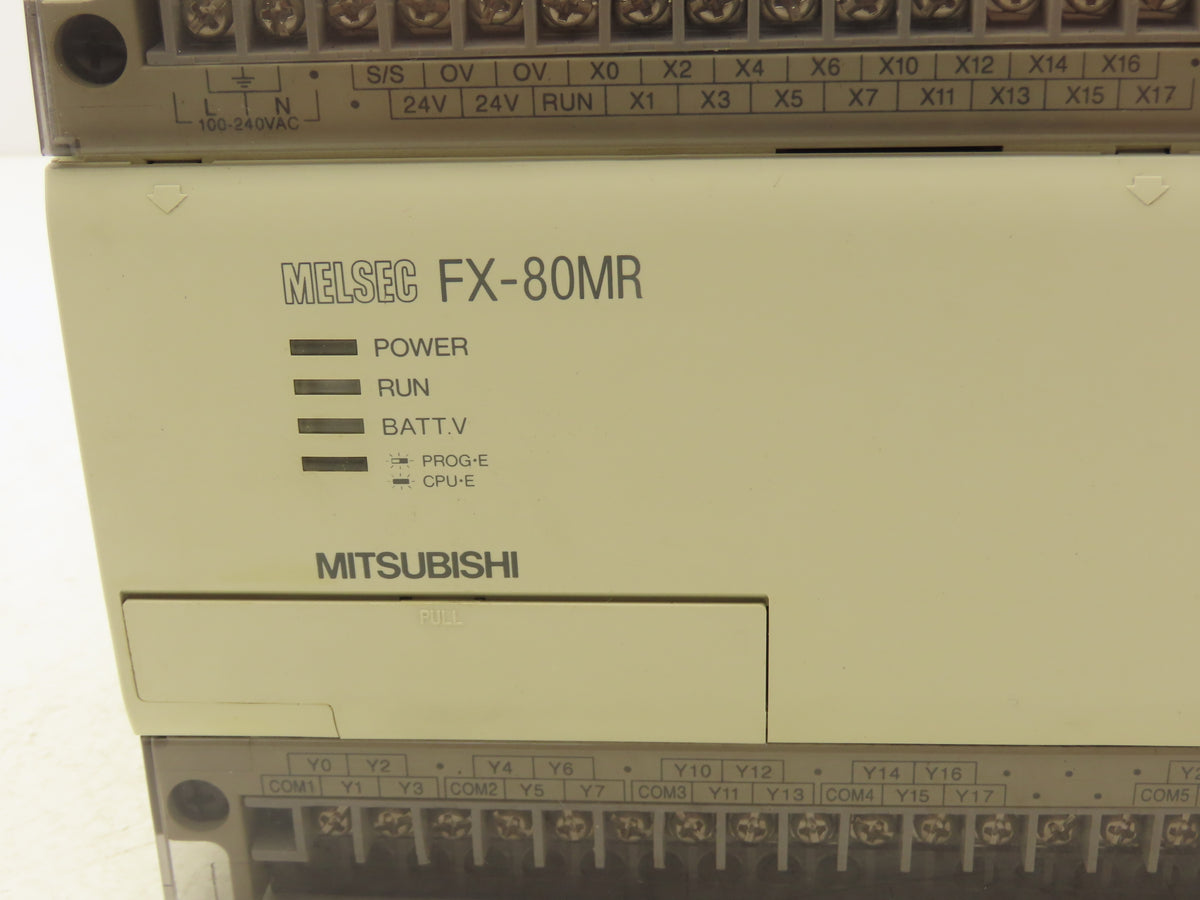 Mitsubishi FX-80MR-ES/UL Melsec 80 Point Programmable Logic Controller