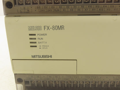 Mitsubishi FX-80MR-ES/UL Melsec 80 Point Programmable Logic Controller