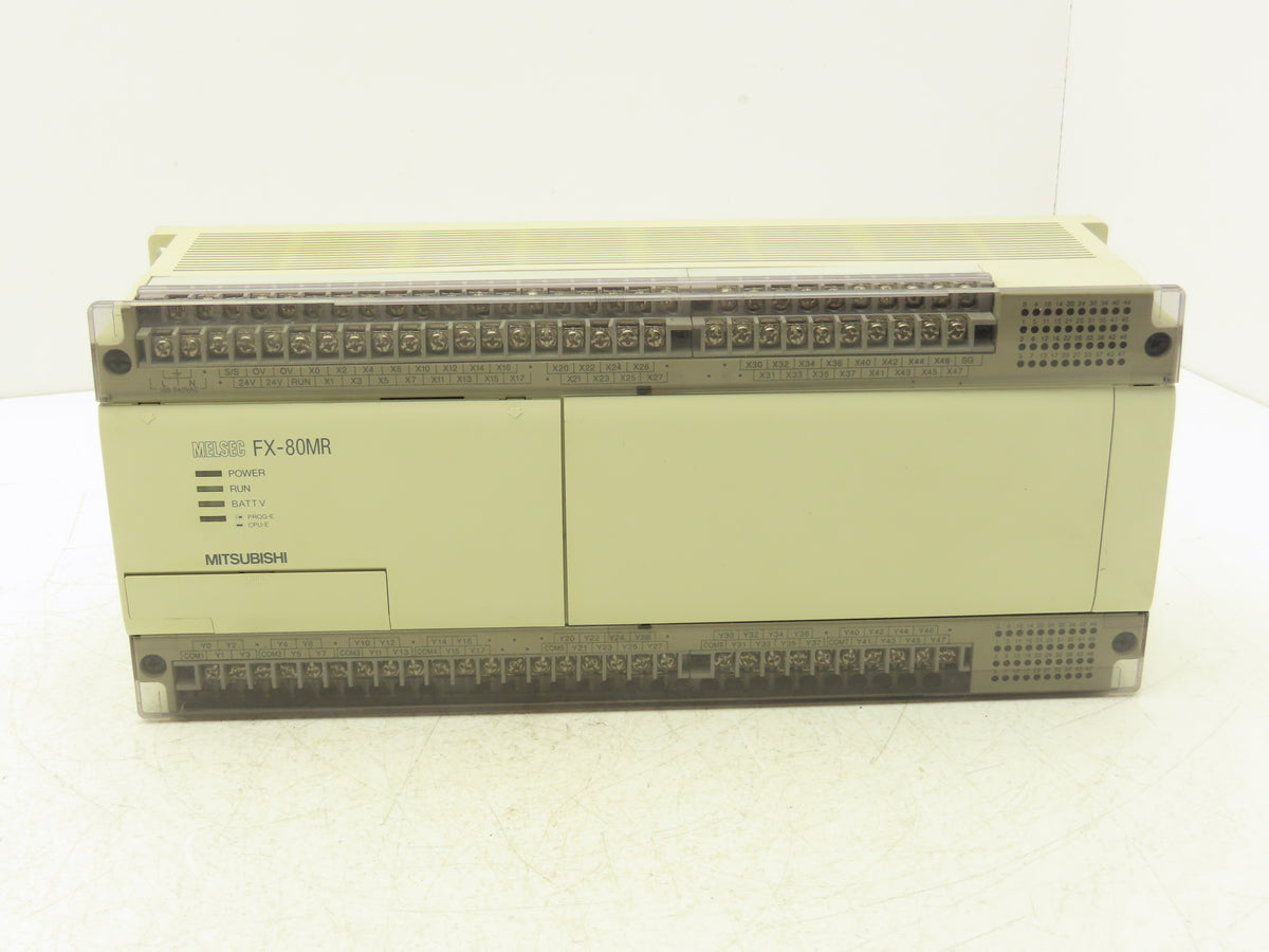 Mitsubishi FX-80MR-ES/UL Melsec 80 Point Programmable Logic Controller