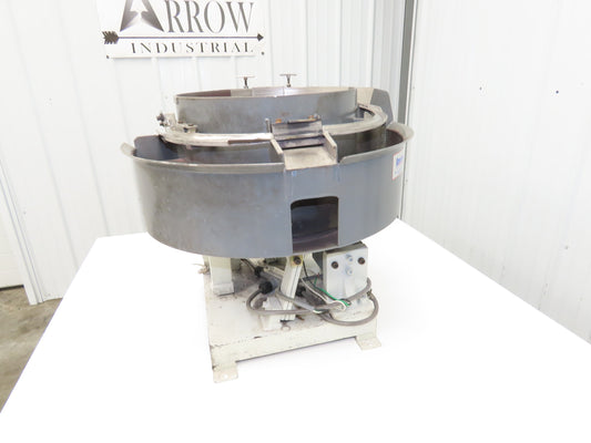 American 15" Vibratory Bowl Feeder 120V Vibrator Base Small Parts Sorter