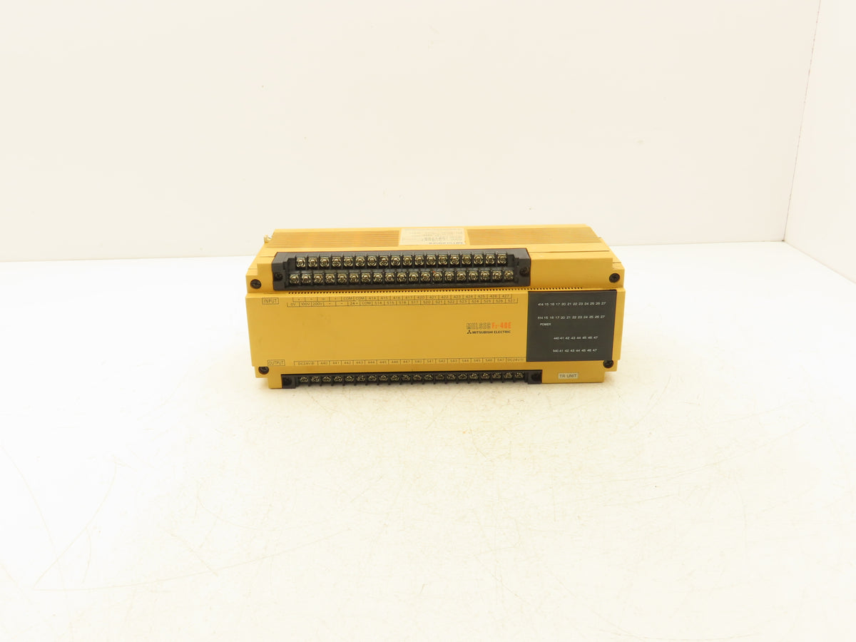 Mitsubishi F2-40ET Melsec 40 Point Programable Logic Controller IN 100-220 VAC