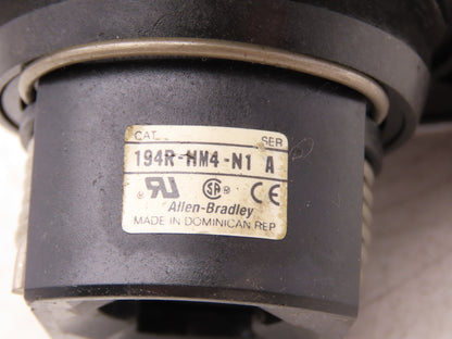 Allen Bradley 194R-HM4-N1 Rotary Disconnect Operating Handle For 194 Switches