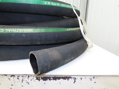 Industrial Choice 2-1/2"x 60' Water Suction & Discharge Hose EPDM Rubber 150psi