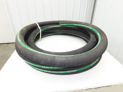 Industrial Choice 2-1/2"x 60' Water Suction & Discharge Hose EPDM Rubber 150psi