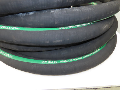 Industrial Choice 2-1/2"x 60' Water Suction & Discharge Hose EPDM Rubber 150psi