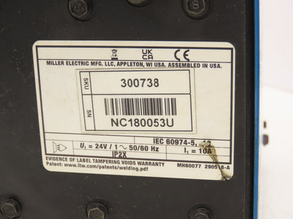 Miller 300738 Welder S-74 MPa Digital Wire Feeder Control Box Display Module