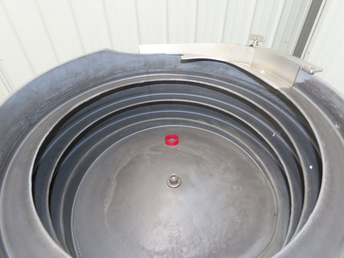 American 15" Vibratory Bowl Feeder 120V Vibrator Base Small Parts Sorter