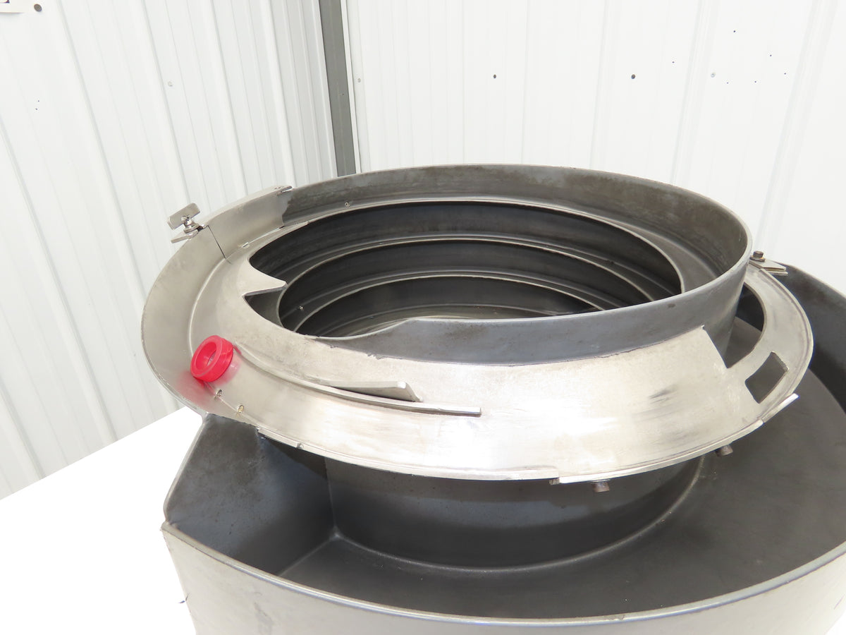 American 15" Vibratory Bowl Feeder 120V Vibrator Base Small Parts Sorter
