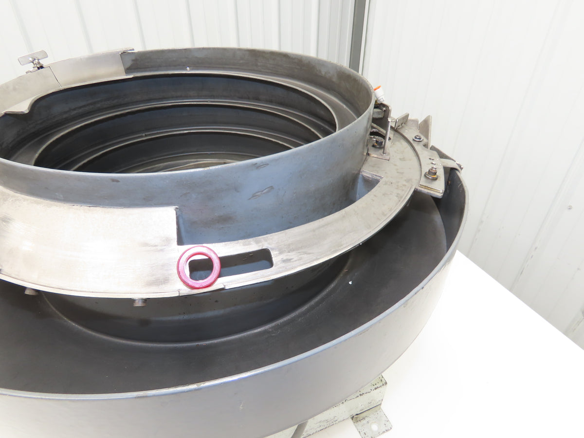 American 15" Vibratory Bowl Feeder 120V Vibrator Base Small Parts Sorter