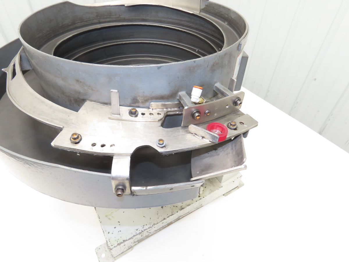 American 15" Vibratory Bowl Feeder 120V Vibrator Base Small Parts Sorter