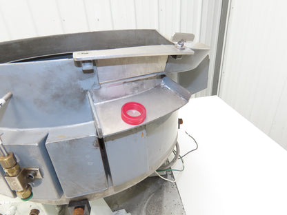 American 15" Vibratory Bowl Feeder 120V Vibrator Base Small Parts Sorter