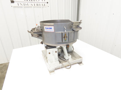 American 15" Vibratory Bowl Feeder 120V Vibrator Base Small Parts Sorter