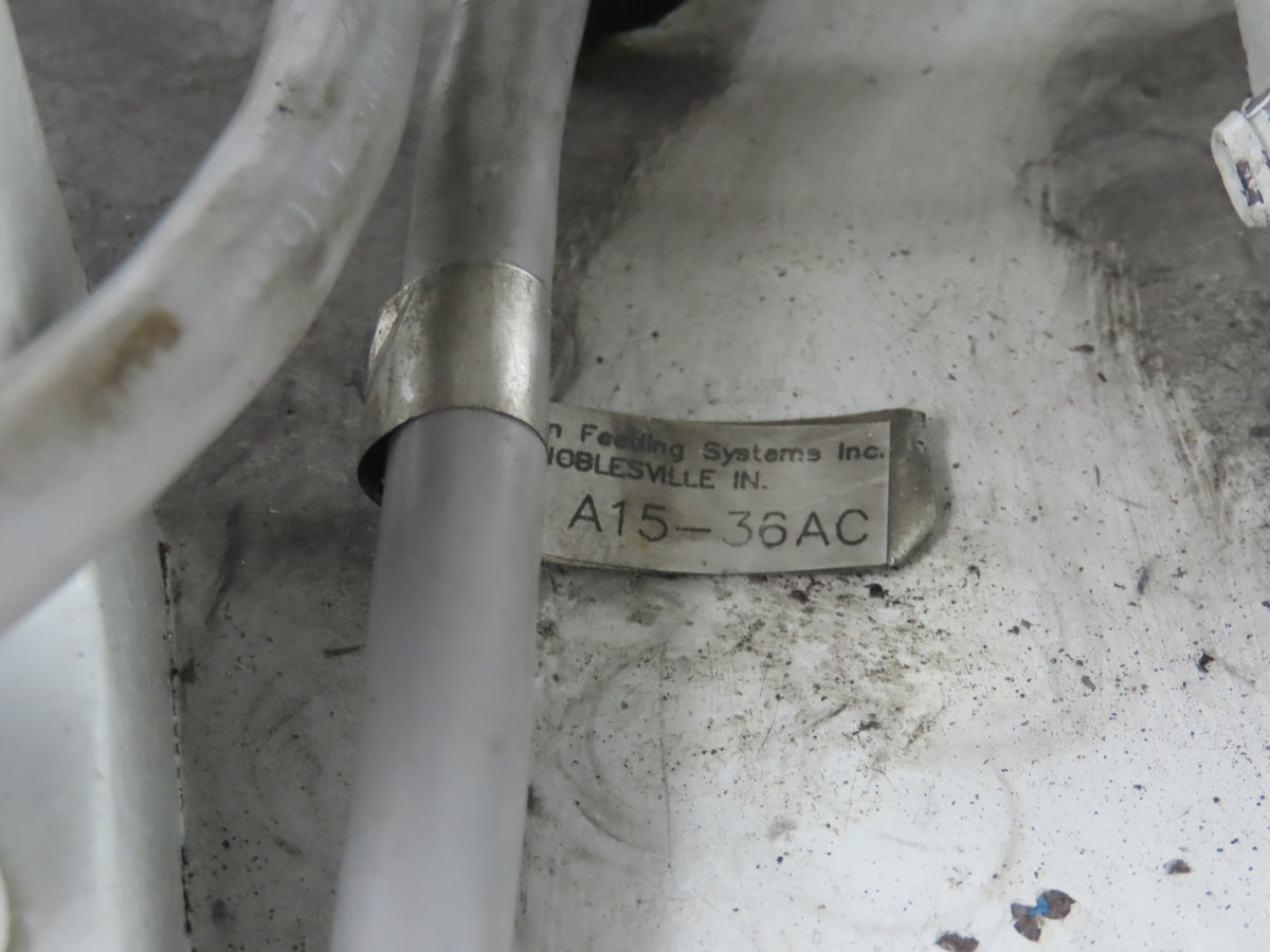 American 15" Vibratory Bowl Feeder 120V Vibrator Base Small Parts Sorter