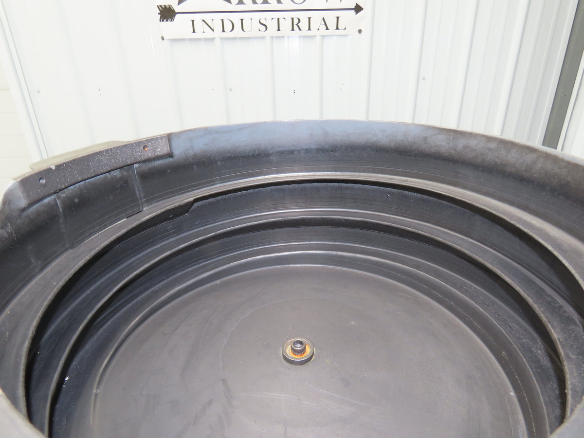 American 18" Vibratory Bowl Feeder 120V Vibrator Base Small Parts Sorter