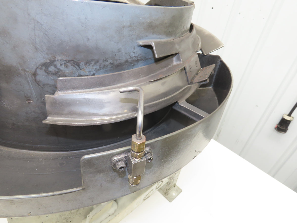 American 18" Vibratory Bowl Feeder 120V Vibrator Base Small Parts Sorter