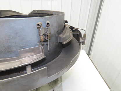 American 18" Vibratory Bowl Feeder 120V Vibrator Base Small Parts Sorter