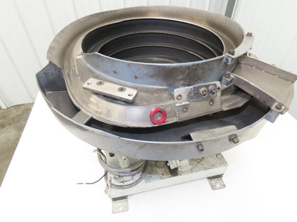 American Bowl Feeder 15" Vibratory 120V Vibrator Base Small Parts Sorter