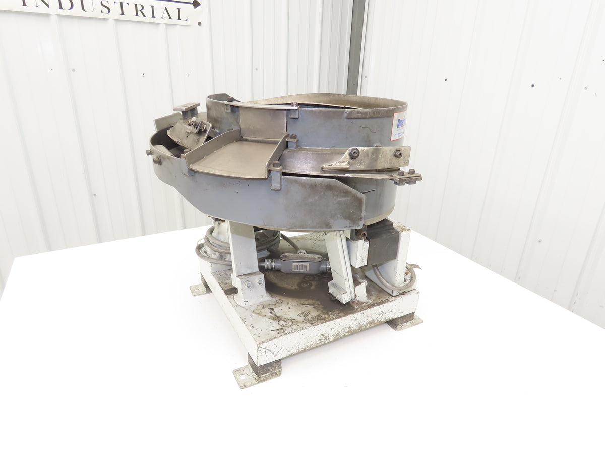 American Bowl Feeder 15" Vibratory 120V Vibrator Base Small Parts Sorter