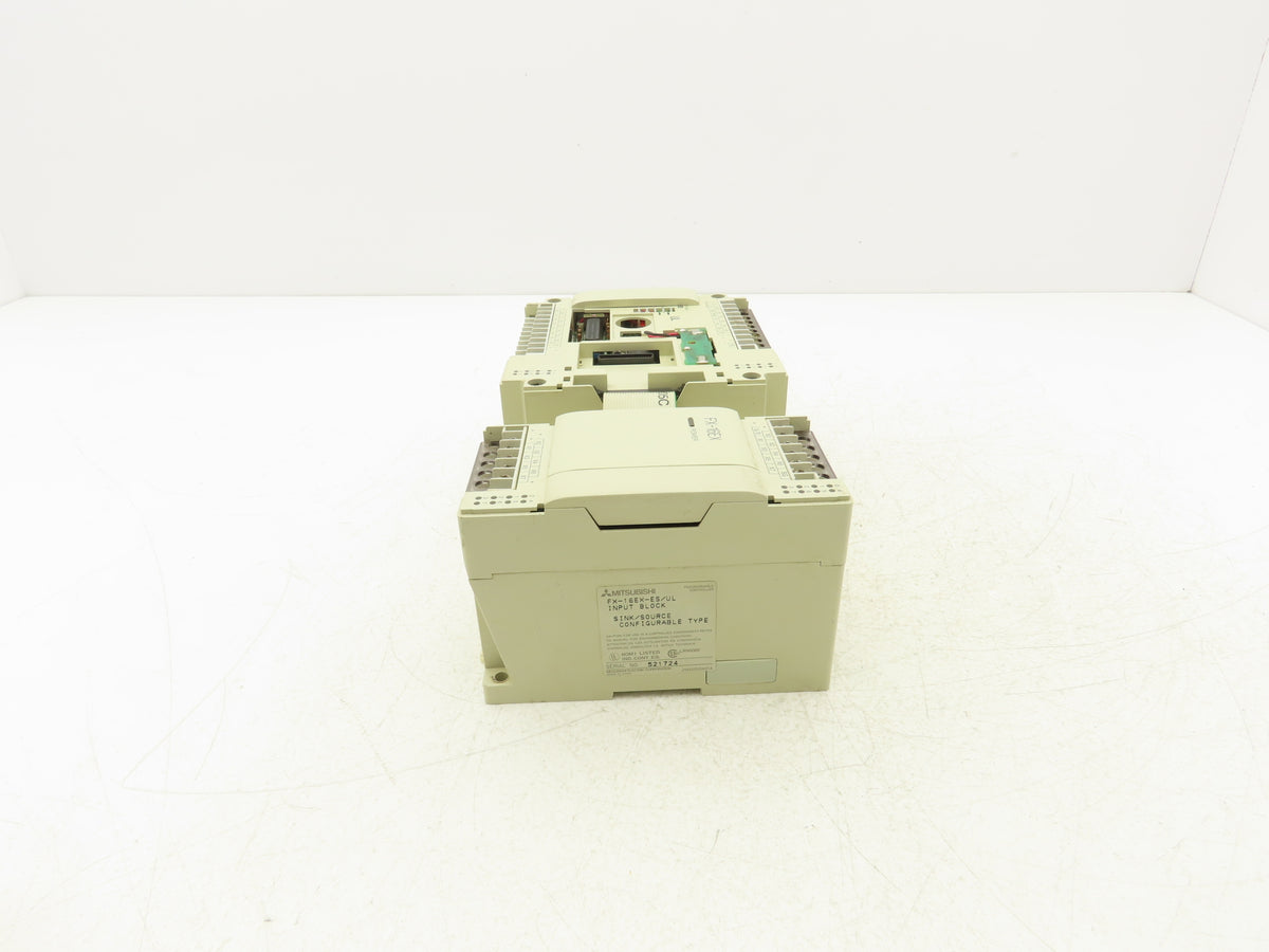 Mitsubishi FX-16MR-ES/UL Programmable Logic Controller w/Expansion Block