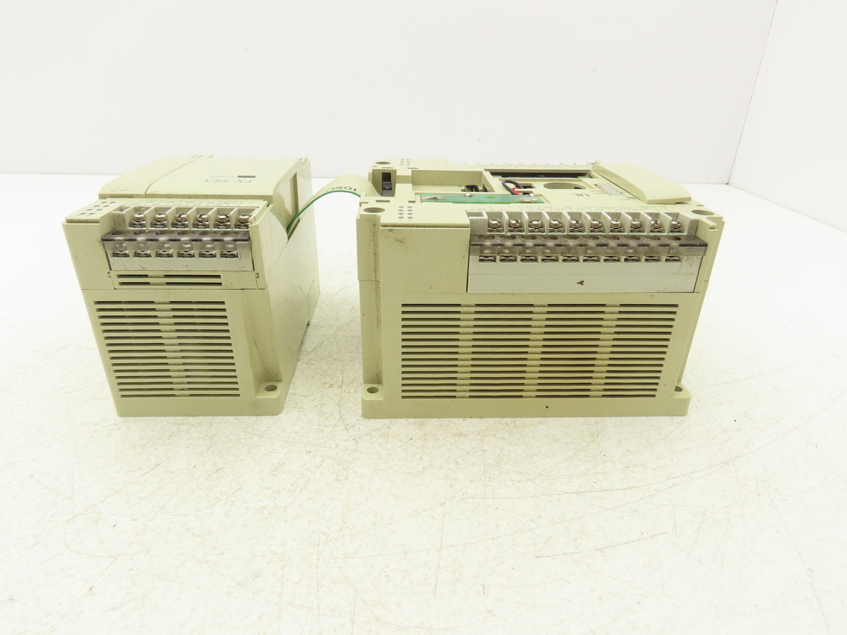 Mitsubishi FX-16MR-ES/UL Programmable Logic Controller w/Expansion Block