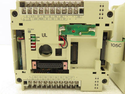 Mitsubishi FX-16MR-ES/UL Programmable Logic Controller w/Expansion Block