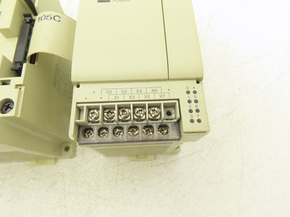 Mitsubishi FX-16MR-ES/UL Programmable Logic Controller w/Expansion Block
