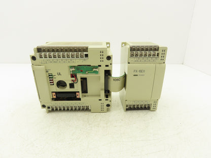 Mitsubishi FX-16MR-ES/UL Programmable Logic Controller w/Expansion Block