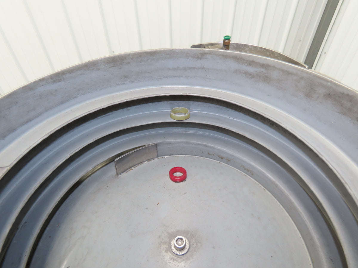 American 15" Vibratory Bowl Feeder 120V Vibrator Base Small Parts Sorter