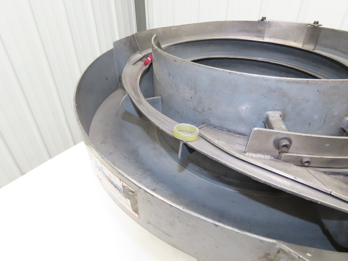 American 15" Vibratory Bowl Feeder 120V Vibrator Base Small Parts Sorter