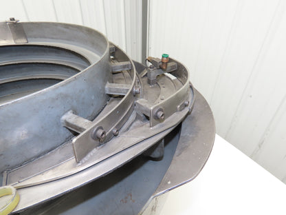 American 15" Vibratory Bowl Feeder 120V Vibrator Base Small Parts Sorter