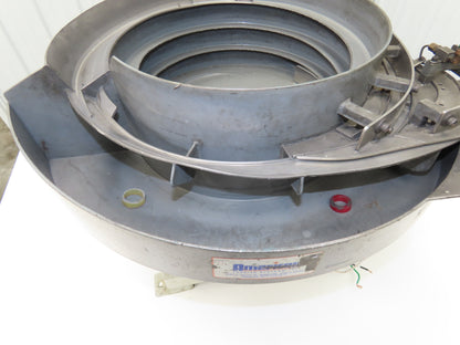 American 15" Vibratory Bowl Feeder 120V Vibrator Base Small Parts Sorter