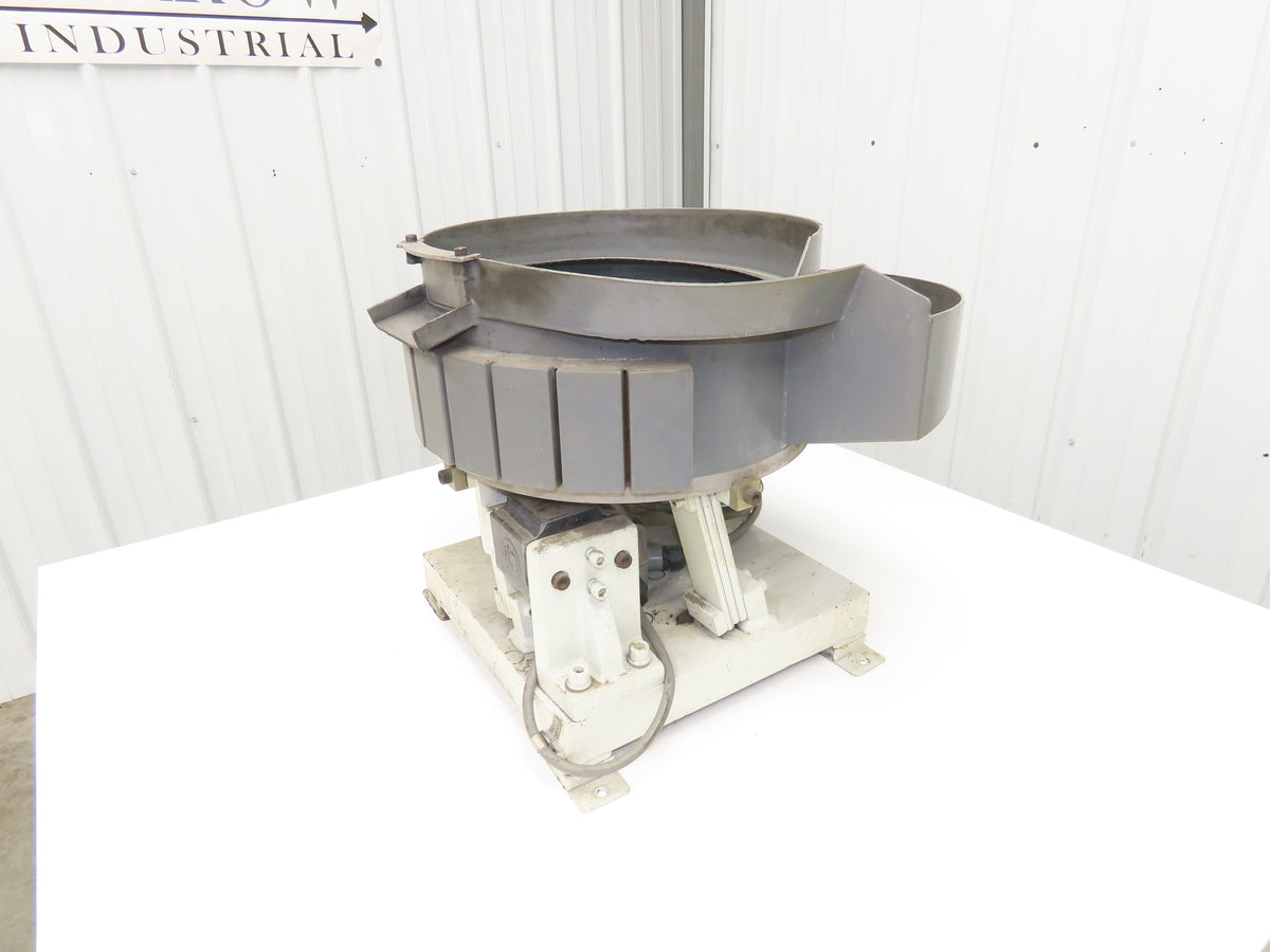 American 15" Vibratory Bowl Feeder 120V Vibrator Base Small Parts Sorter
