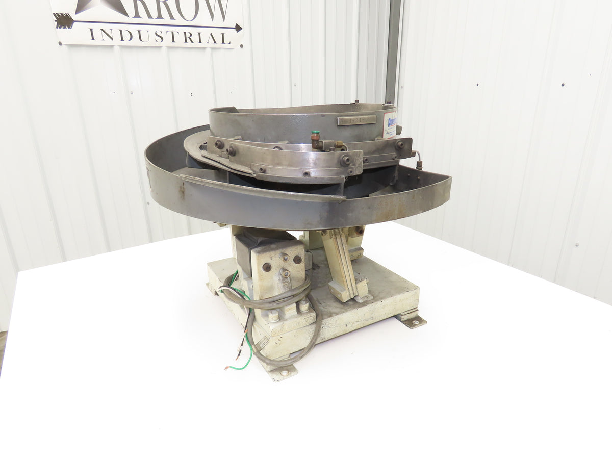 American 15" Vibratory Bowl Feeder 120V Vibrator Base Small Parts Sorter