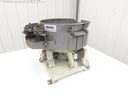 American 15" Vibratory Bowl Feeder 120V Vibrator Base Small Parts Sorter