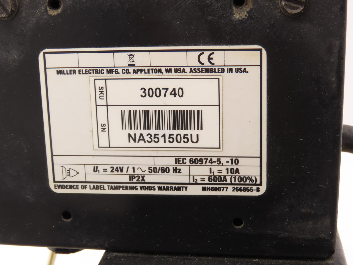 Miller 300740 Welder Electric Motor & Wire Feeder 24VDC For S-74 Mpa