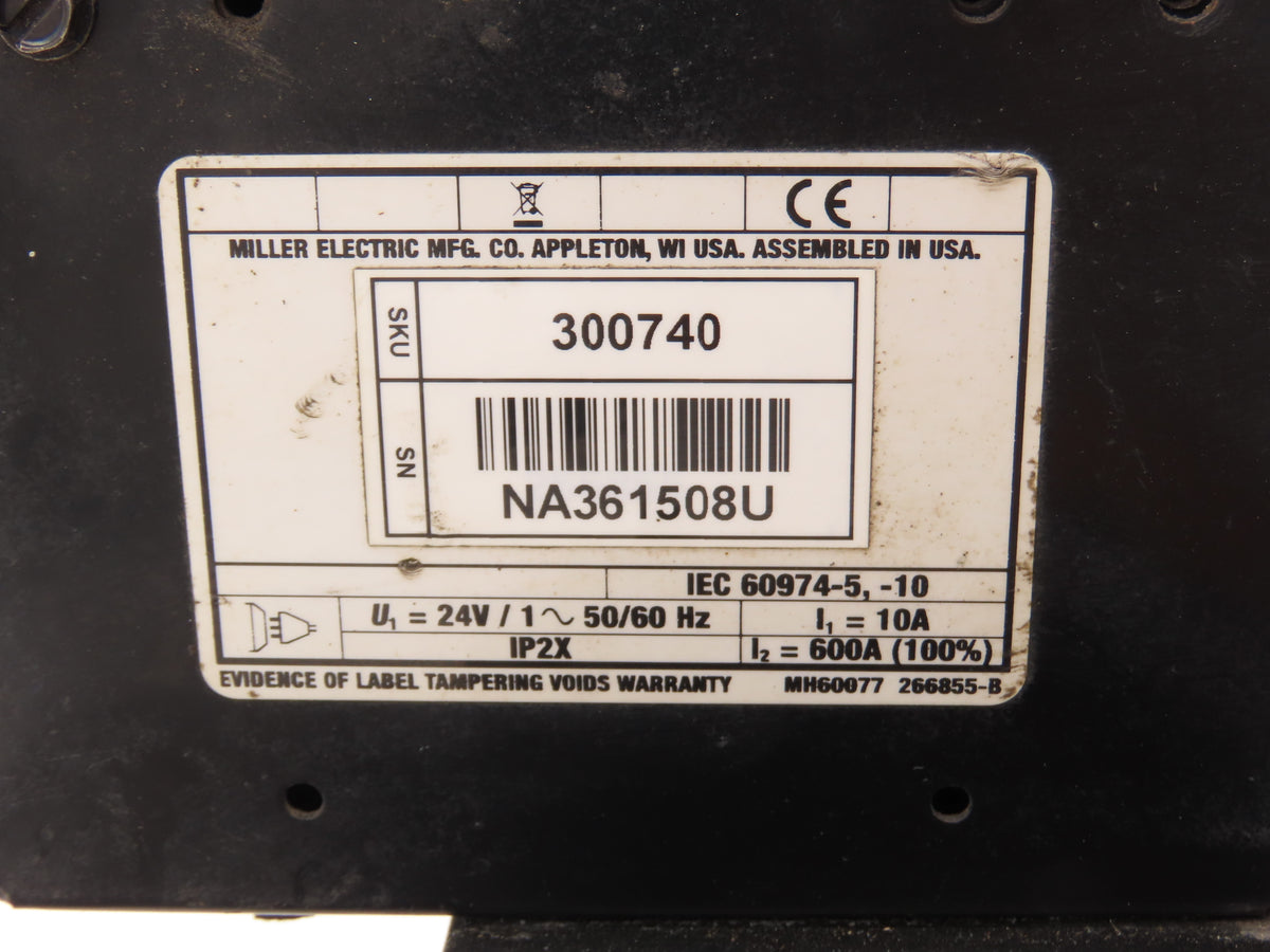 Miller 300740 Welder Electric Motor & Wire Feeder 24VDC For S-74 Mpa