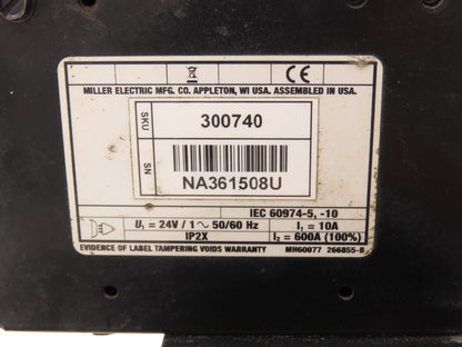 Miller 300740 Welder Electric Motor & Wire Feeder 24VDC For S-74 Mpa