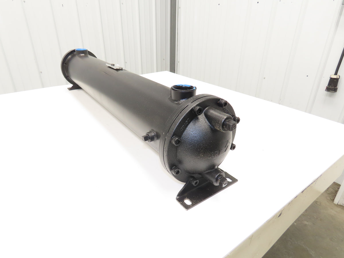 API Thermal Transfer EC-1236 Shell & Tube Heat Exchanger 2-Pass 1.5"NPT
