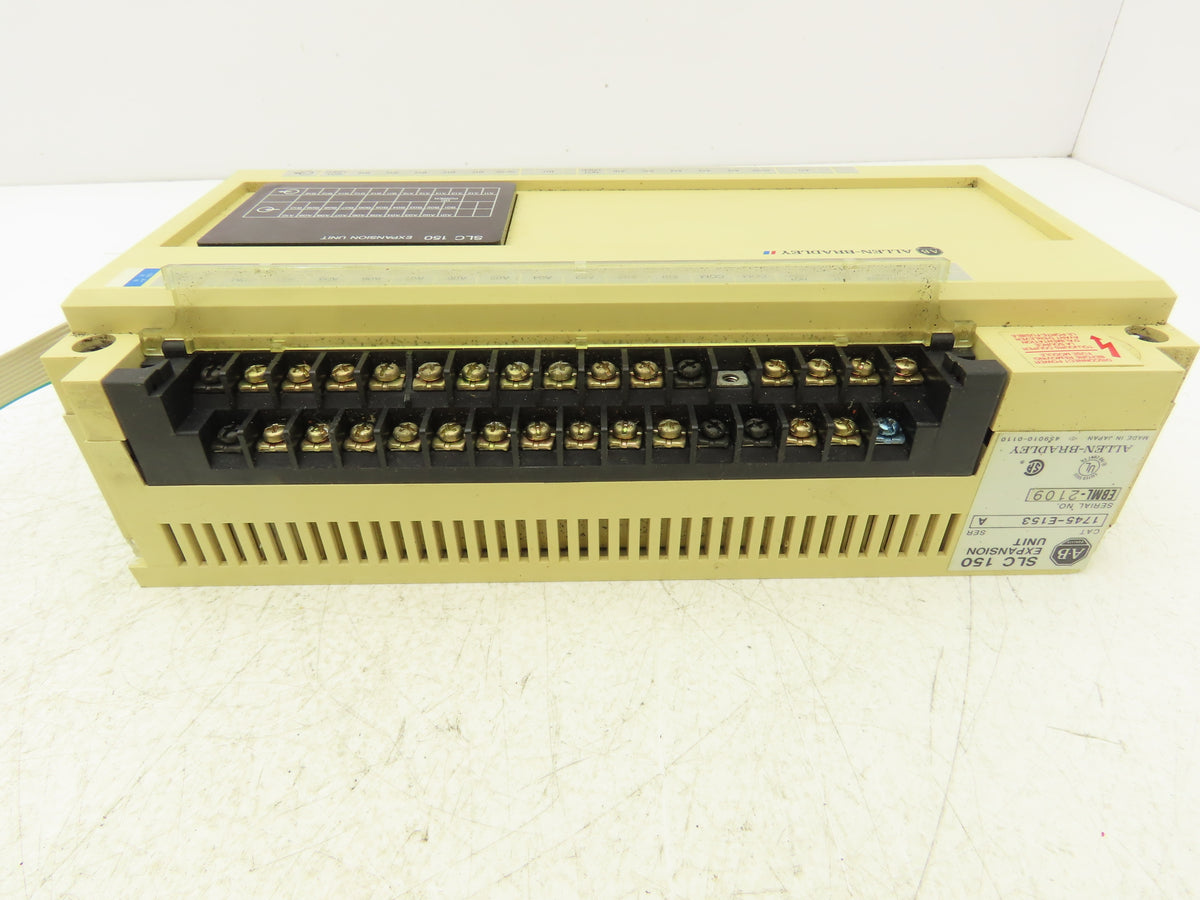 Allen Bradley 1745-E153 SLC 150 I/O Expansion Unit Connected Ser A & C Lot of 2
