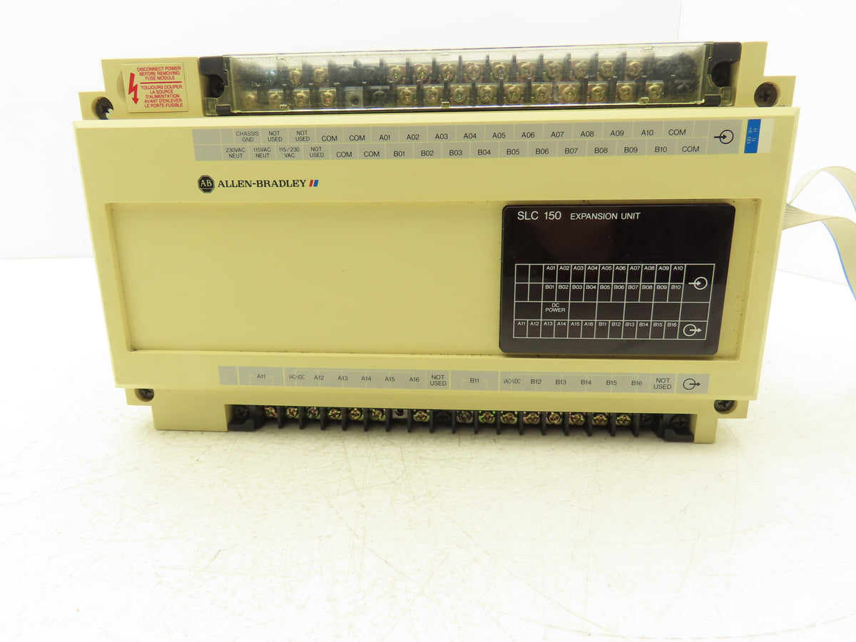 Allen Bradley 1745-E153 SLC 150 I/O Expansion Unit Connected Ser A & C Lot of 2