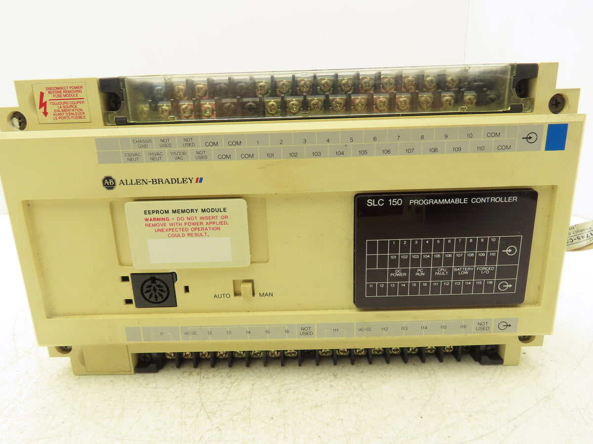 Allen Bradley 1745-E153 SLC 150 I/O Expansion Unit Connected Ser A & C Lot of 2