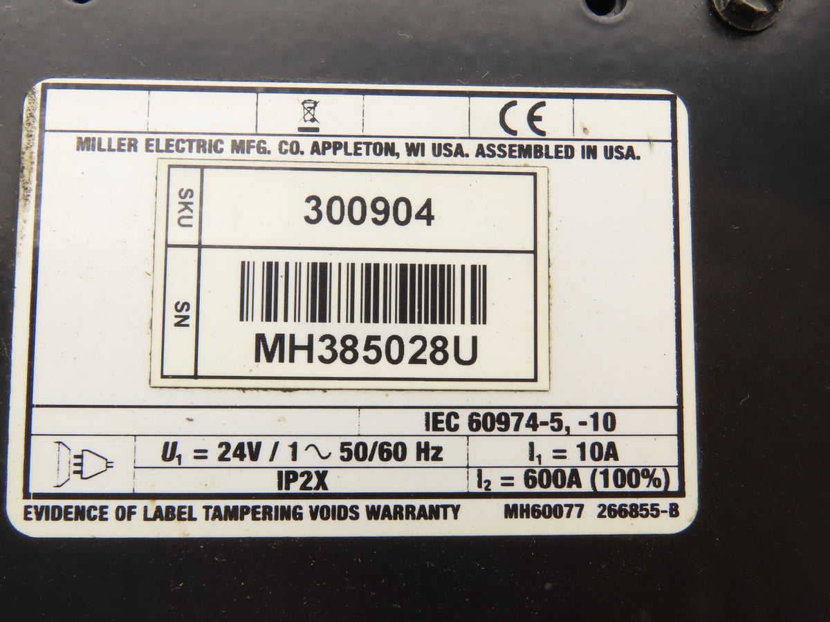 Miller 300904 Welder Electric Motor & Wire Feeder 24VDC For S-74 Mpa
