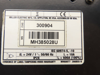 Miller 300904 Welder Electric Motor & Wire Feeder 24VDC For S-74 Mpa