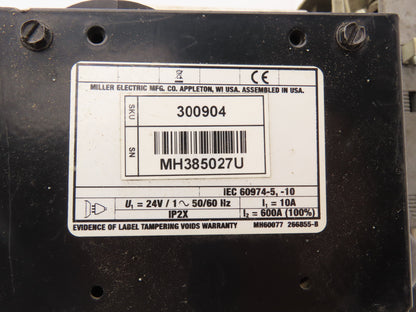 Miller 300904 Welder Electric Motor & Wire Feeder 24VDC For S-74 Mpa