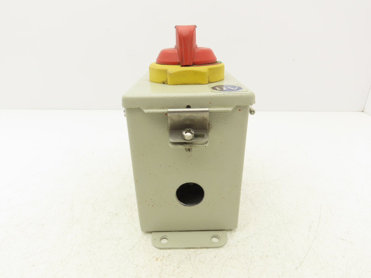 Allen Bradley 194E-FA20E Enclosed Rotary Disconnect Load Switch 230-690 VAC 3Ph