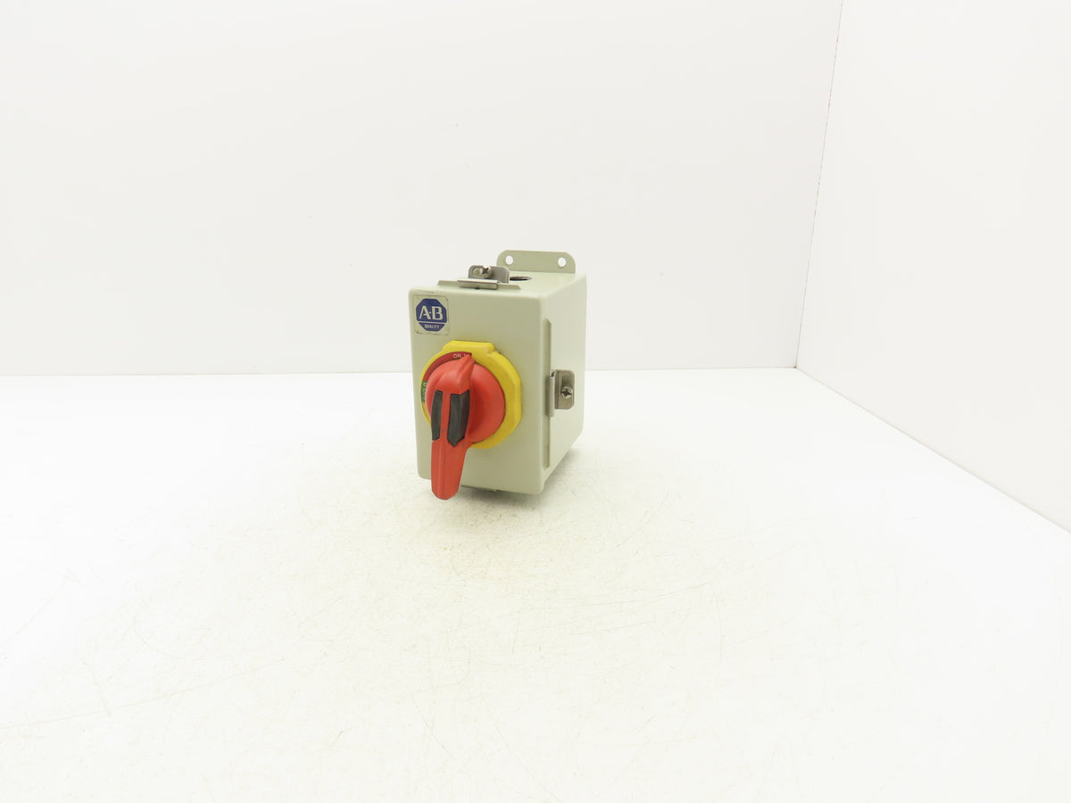 Allen Bradley 194E-FA20E Enclosed Rotary Disconnect Load Switch 230-690 VAC 3Ph