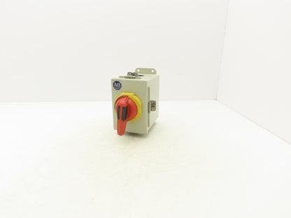 Allen Bradley 194E-FA20E Enclosed Rotary Disconnect Load Switch 230-690 VAC 3Ph