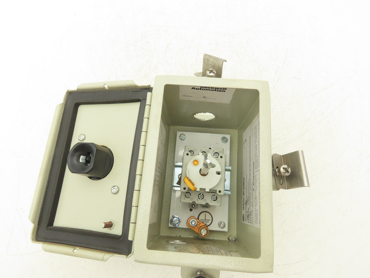 Allen Bradley 194E-FA20E Enclosed Rotary Disconnect Load Switch 230-690 VAC 3Ph