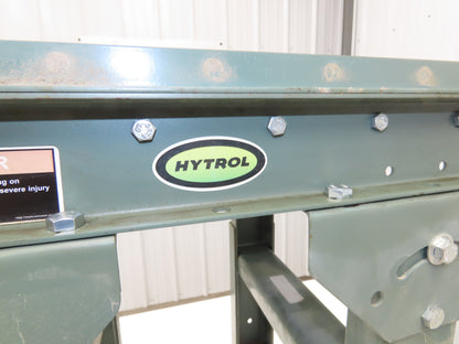 Hytrol 15"W x 24"L Ball Transfer Conveyor Table 13"BF 2"Centers Adj Height